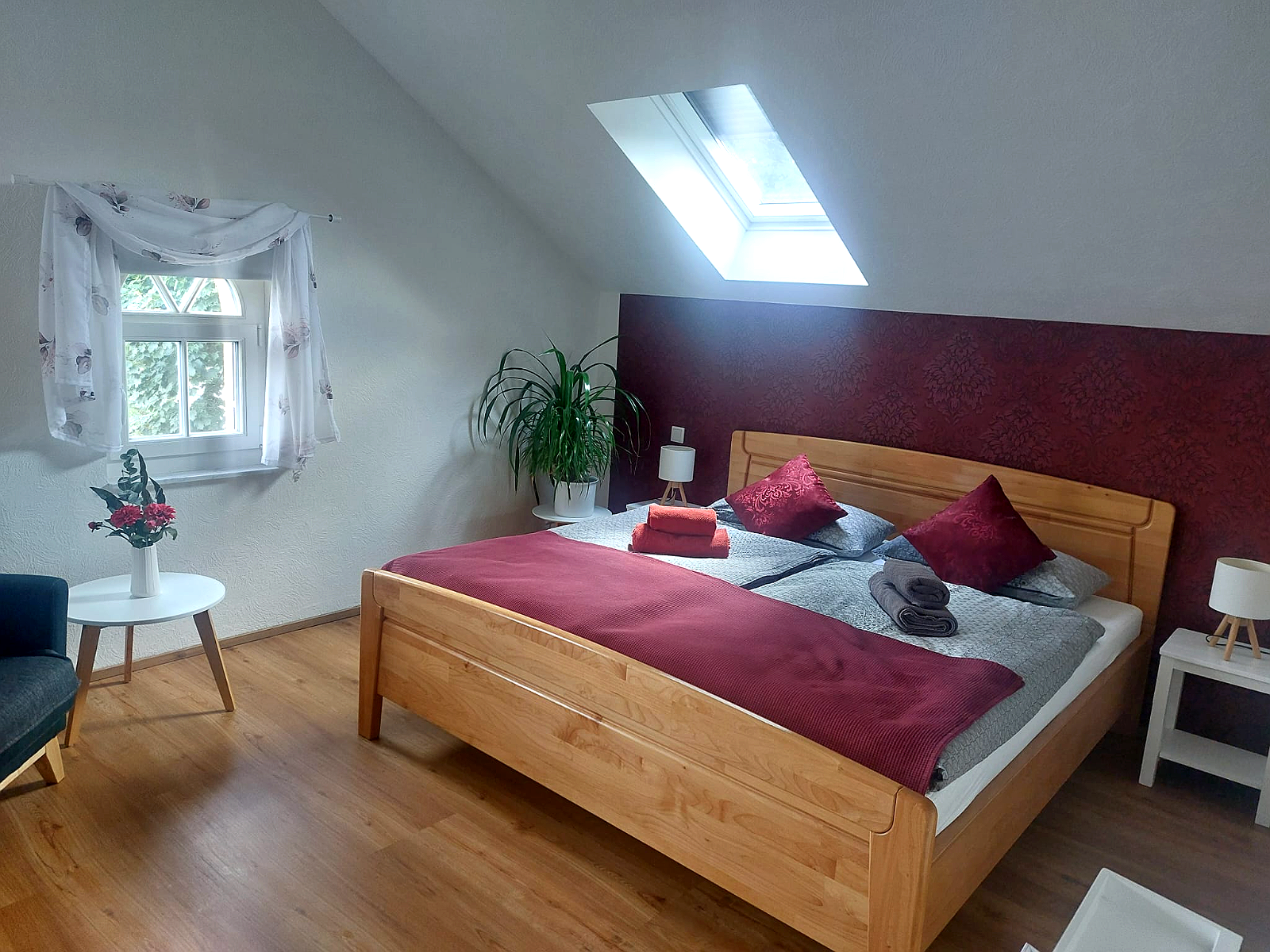 Second bedroom in the Wasserturm apartment